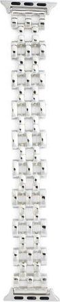 Nordstrom Rack Chainlink Smart Watch Strap in Silver at Nordstrom Rack