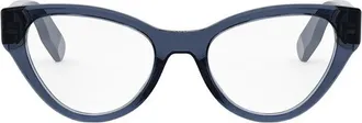 Dior Cat-Eye Acetate Eyeglasses - Blue