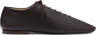 Christophe Lemaire Souris Flat Classic Derbies - Dames - Veterschoenen - Bruin - 41 EU - Katoen - Schoenen