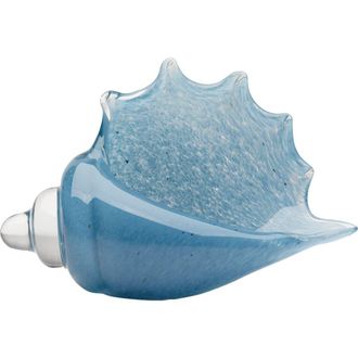 Jamie Young Co. Triton Hand Blown Decorative Glass Shell, Grey in Blue at Nordstrom