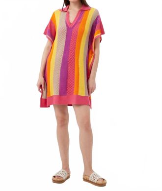 Trina Turk Candela Mini Dress In Eden Roc Rose Multi