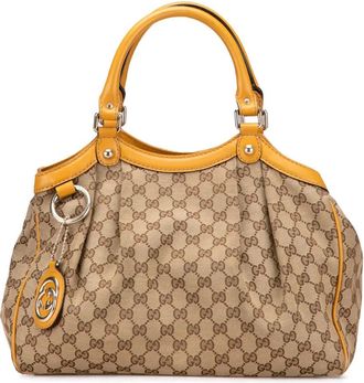 Gucci 2000-2015 Medium GG Canvas Sukey tote bag - Brown