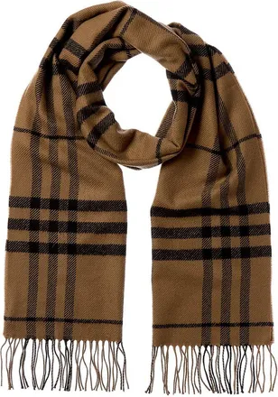 Burberry Check Cashmere Scarf