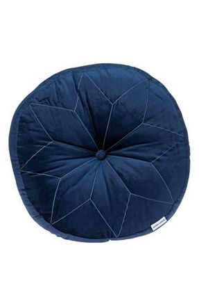 Parkland Collection Dorte Transitional Navy Floor Pillow at Nordstrom Rack