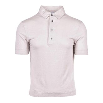 Alpha Studio Polo Garzata - - Tops - Uomo - Rosa - L