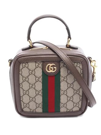 Gucci Borsa tote Ophidia mini anni 2010 - Marrone