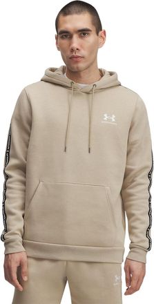 Under Armour Heren Icon-hoodie met mouwbanden van katoenmix (Khaki)