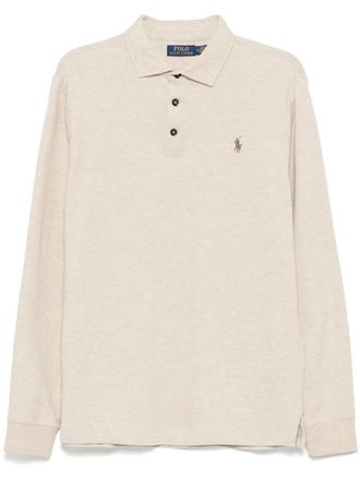 Polo Ralph Lauren embroidered logo sweatshirts - Neutrals