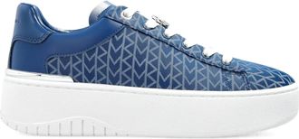 Michael Michael Kors patterned sneakers - Blue