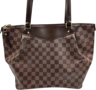 Louis Vuitton Pre-owned Tote Bags, female, Brown, Size: ONE SIZE Pre-owned Damier Tote Bag
