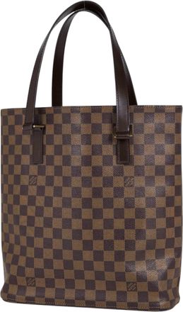 Louis Vuitton Damier Brown Damier Canvas Tote Bag (Pre-Owned)