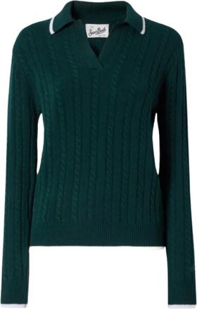 MC2 Saint Barth Clichy cable-knit sweater - Groen