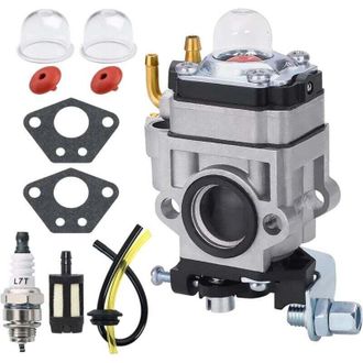OEM Carburador Para Motores De Cortac&eacute;sped De 52 Cc, 49 Cc Y 43 Cc Carburador Jrisbo Para Motores De Cortac&eacute;sped Kit De Accesorios Para Carburador Bu-ko D
