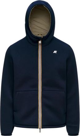 K-Way Jack Jacket - Heren - Zomerjassen - Blauw - S - Polyester - Jassen