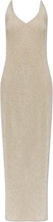 Gestuz Silvi Singlet Dress - Dames - Maxi kleedjes - Geel - L - Polyester - Kleedjes