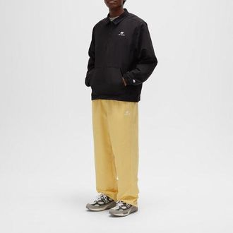 New Balance Mens Made in USA Anorak in Black Nylon Woven, size X-Large