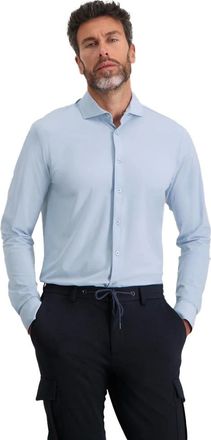Blue industry Heren, Overhemden, Blauw, Maat: L Polyamide