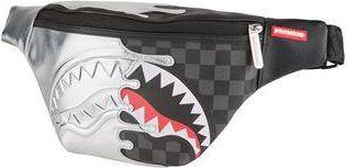 Sprayground SILVER SIDE DRIP BLACK CHECK SAVVY CROSSBODY