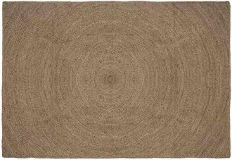 vidaXL Alfombras De &Aacute;rea Rectangular Gris 160 X 230 Cm Yute Vidaxl