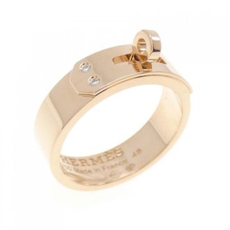 Herm&egrave;s Pink Gold (18K) Band Ring (Pre-Owned)