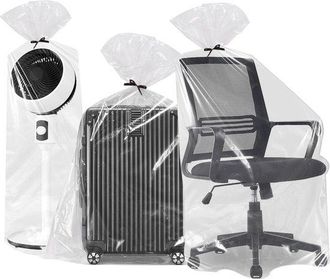 OEM Bolsas De Almacenamiento Transparentes - Resistentes E Impermeables - Paquete De 3 - Polietileno - 110 X 90 Cm