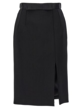 Dolce & Gabbana Black Wool pencil skirt