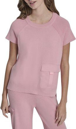 DKNY Dkny Crew Neck Pocket Top
