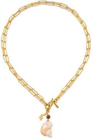 Sequin Calypso Convertible Charm Necklace in Gold at Nordstrom