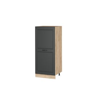 Vicco Armario Para Horno Empotrado R-line, Antracita Casa De Campo, 60 Cm