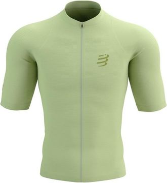 Compressport Trail Racing Postural S/S Top Laufshirt für Herren | grün