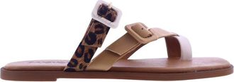 Paris Punk Stijlvolle Inuovo Sandalen - Dames - Sandalen - Beige - 38 EU - Schoenen