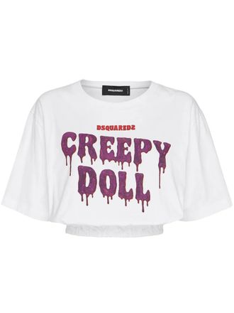 Dsquared2 logo-print T-shirt - White