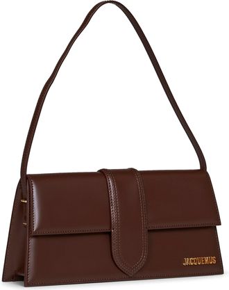 Jacquemus Womens Shoulder Bag Bambino Brown Calf Leather Handbags Hand