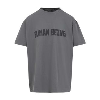 Balenciaga Heren, Tops, Grijs, Maat: L Katoen