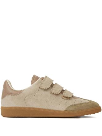 Isabel Marant Beth sneakers - women - Rubber/Fabric/Calf Suede - 38 - Neutrals