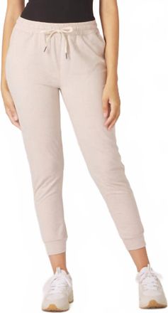 Glyder Serene Jogger In Oatmilk Marble