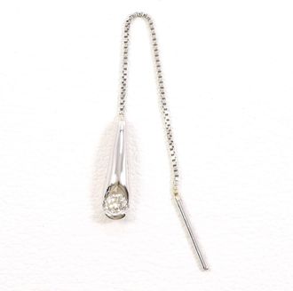 C&A Unbranded Platinum 900 Chain Earrings (Pre-Owned)