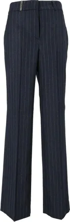 PESERICO Donna, Pantaloni, Blu, M, new