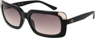 Guess Womens Gu7742 Sunglasses Uv Protection - Black - One Size
