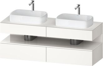 Duravit Duravit Qatego Consola Mueble Bajo Lavabo, 2 Extensiones, 2