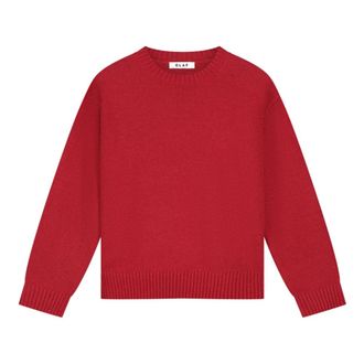 Olaf Hussein Jersey de Cuello Redondo Esencial - Knitwear - Hombre - Rojo - XL