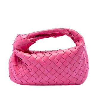 Bottega Veneta Pre-owned Handbags, female, Pink, Size: ONE SIZE Pre-owned The Mini Jodie