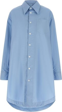 Ami Cotton Midi Womens Dress