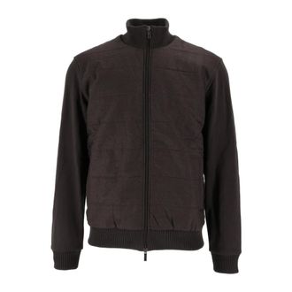 Fay Giubbino Zip Ricamo - - Jackets - Donna - Marrone - M