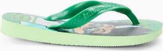 Havaianas Womens Hav. Kids Top Pj Masks Ballet Rose Flip Flops Womens - Green - Size: 1/2