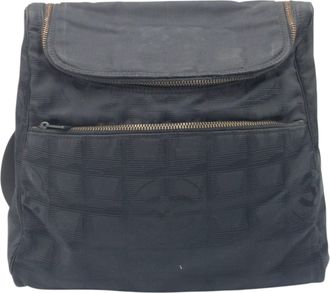 Chanel Black Nylon Backpack (Pre-Owned)
