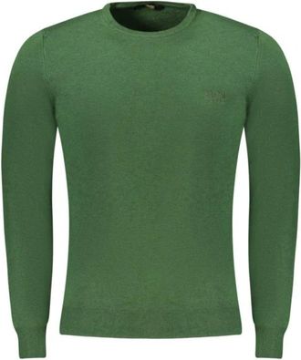 Cavalli Txm 60A-Ve 04000-Xl Ronde hals Truien - Heren - Ronde hals truien - Groen - M - Wol - Truien & Vesten