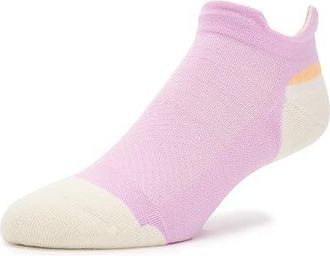 Feetures Elite Max Cushion No Show Tab No Show Socks Shoes Pink Citrus : SM (US Womens Shoe 4-6.5), Spandex/Polyester/Nylon