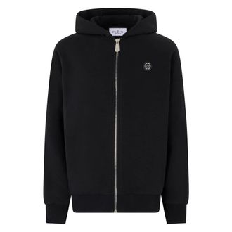 Philipp Plein Zip-throughs - Heren - Sweatshirts & Hoodies - Zwart - Maat: XL