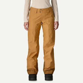 Patagonia Womens Storm Shift Pants In Talon Gold